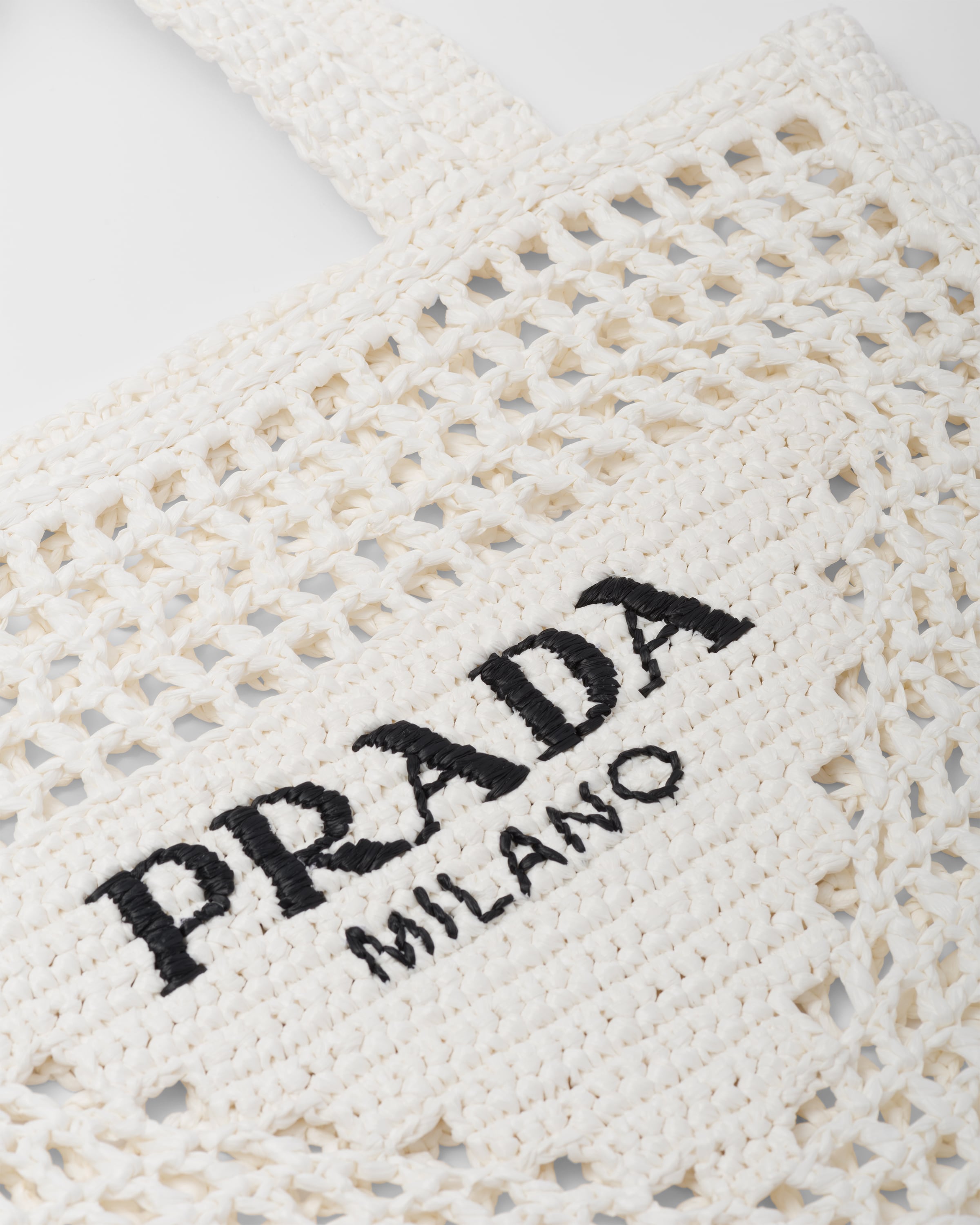 PRADA Crochet tote bag 1BG393_2A2T_F0009_V_OOO