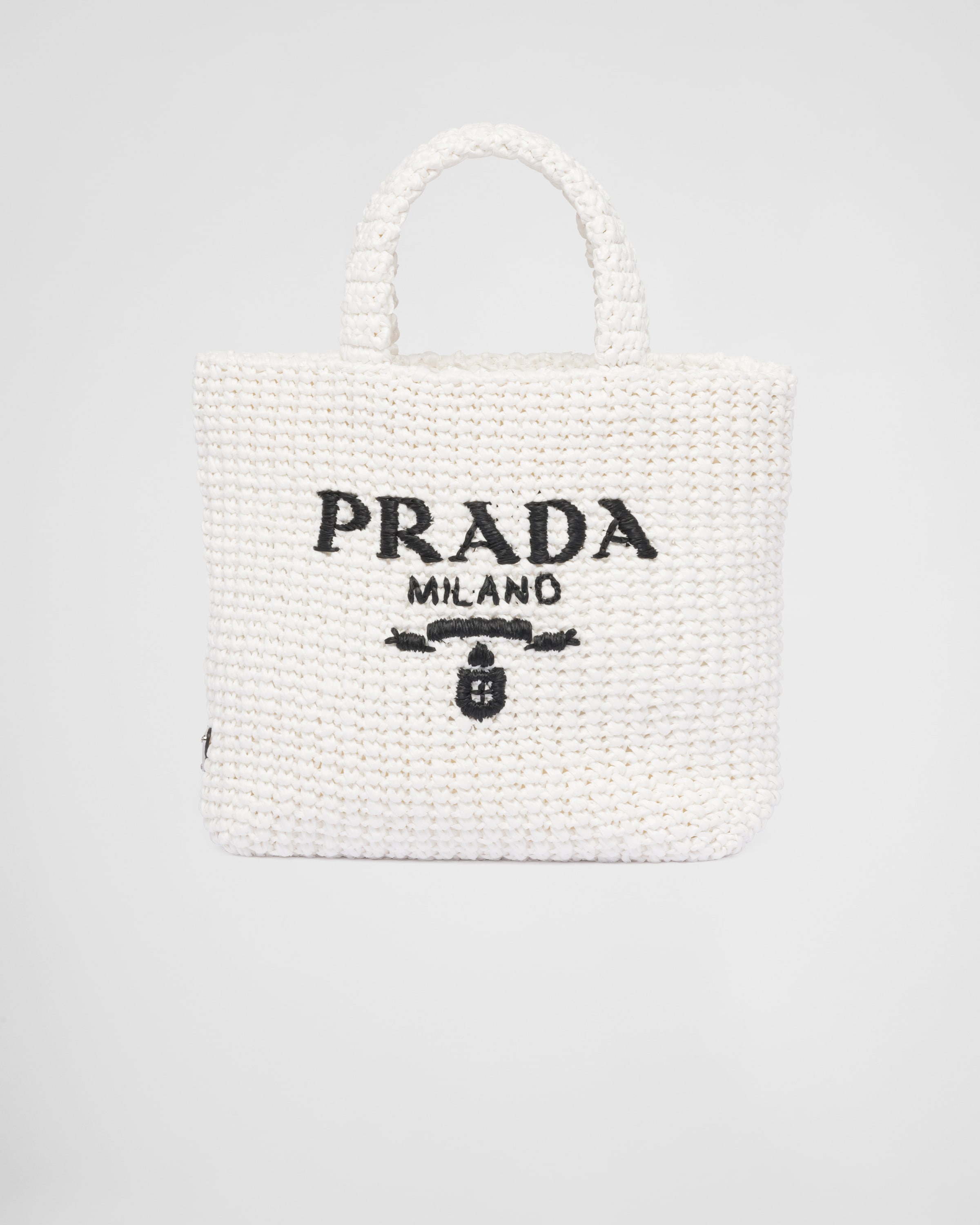 PRADA Small crochet tote bag 1BG422_2A2T_F0009_V_OOL