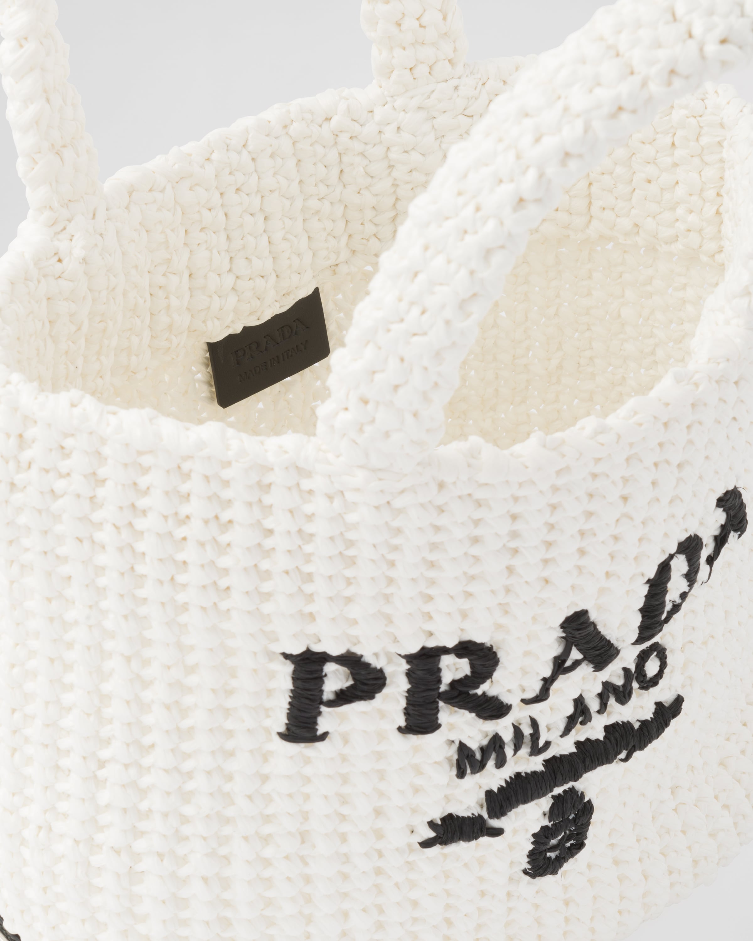 PRADA Small crochet tote bag 1BG422_2A2T_F0009_V_OOL