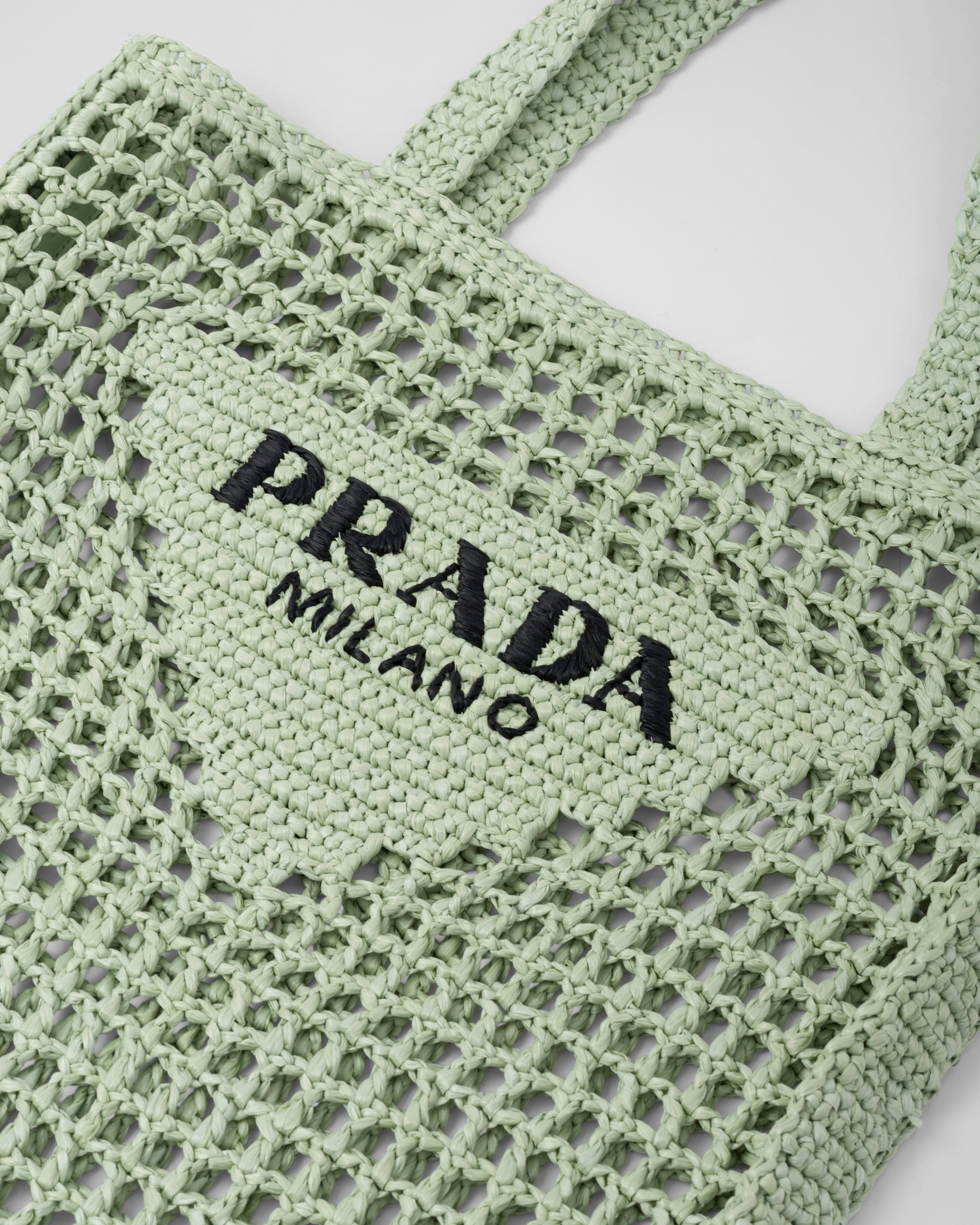 PRADA Crochet tote bag 1BG393_2A2T_F0934_V_OOO