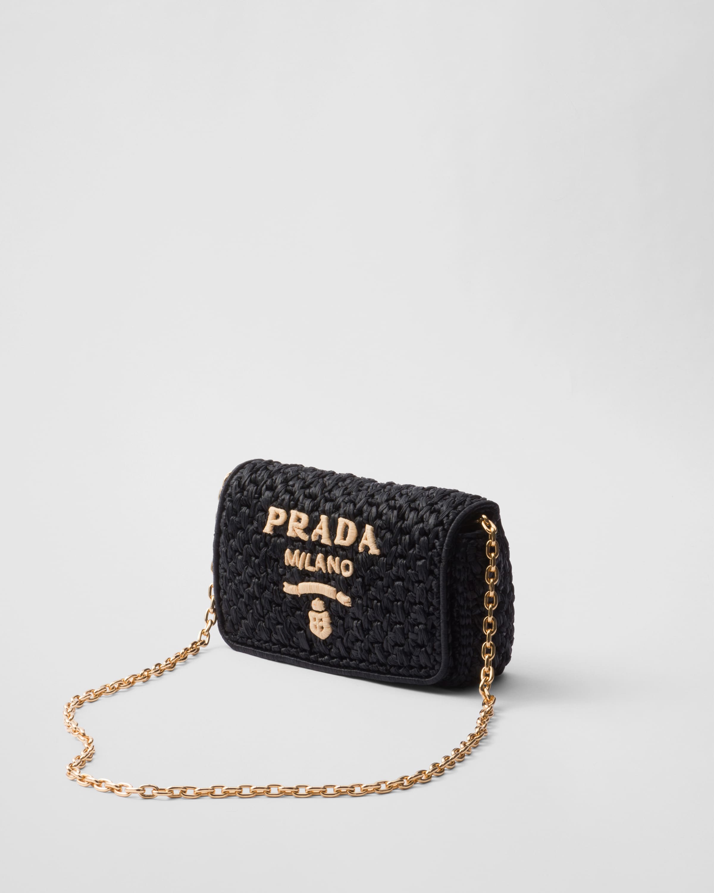 PRADA Crochet shoulder bag 1BF135_2M2T_F0ES7_V_COB