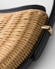 PRADA Wicker and leather Arqué bag 1BC202_2CYF_F0I55_V_OOO