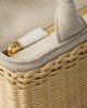 PRADA Medium wicker and linen blend tote bag 1BG835_2CYG_F0N86_V_3VM