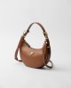 PRADA Arqué leather shoulder bag 1BC194_ASK_F0XUG_V_OOO