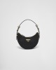 PRADA Arqué Re-Nylon and brushed leather mini shoulder bag 1BC199_R789_F0002_V_OOO