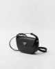 PRADA Arqué leather shoulder bag with flap 1BD365_ASK_F0002_V_HVO