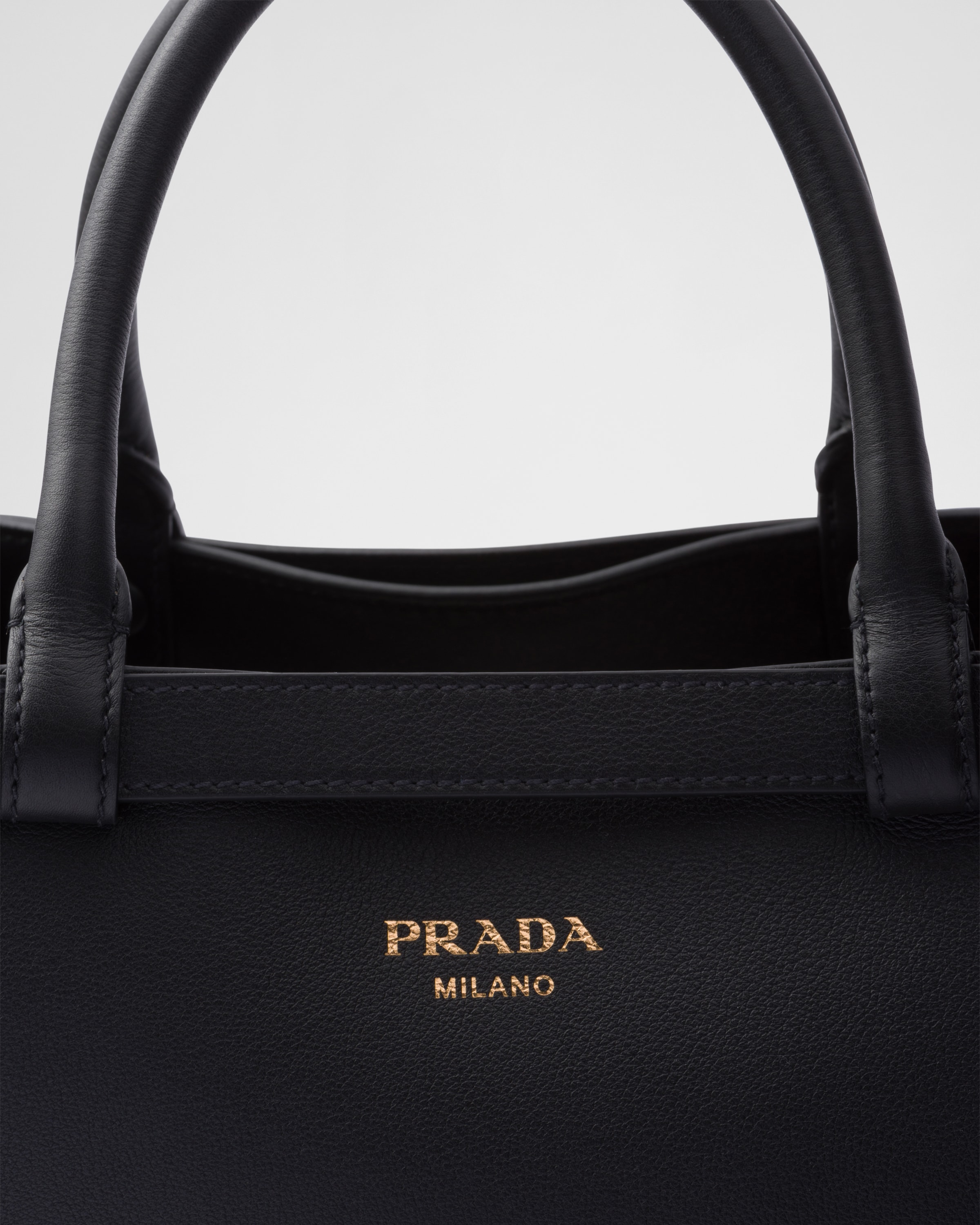 PRADA Buckle medium leather handbag with double belt 1BA417_2CYS_F0002_V_OOO