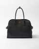 PRADA Large leather tote bag with buckles 1BG508_2CYS_F0002_V_OOO