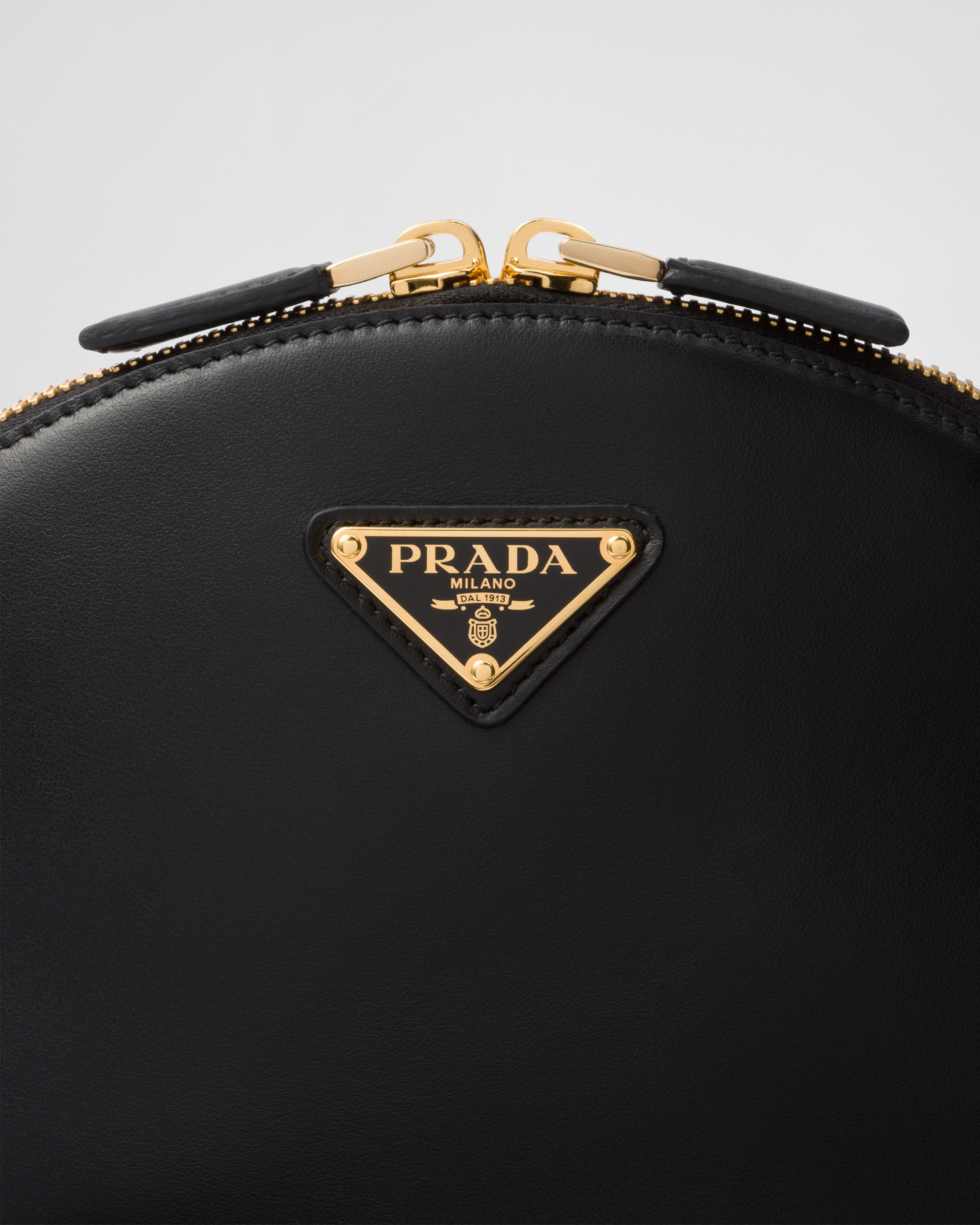 PRADA Leather mini shoulder bag 1BH212_2AIX_F0002_V_NVM