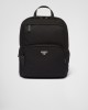 PRADA Re-Nylon and Saffiano leather backpack 2VZ104_2DMG_F0002_V_OOO