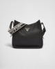 PRADA Leather hobo bag 1BC073_2DKV_F0002_V_FOO