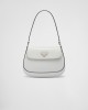 PRADA Cleo brushed leather shoulder bag with flap 1BD311_ZO6_F0PG7_V_OOO