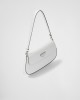 PRADA Cleo brushed leather shoulder bag with flap 1BD311_ZO6_F0PG7_V_OOO