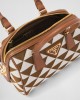 PRADA Symbole embroidered fabric top-handle bag 1BB846_2FKL_F0I0U_V_XOO