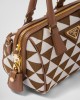 PRADA Symbole embroidered fabric top-handle bag 1BB846_2FKL_F0I0U_V_XOO