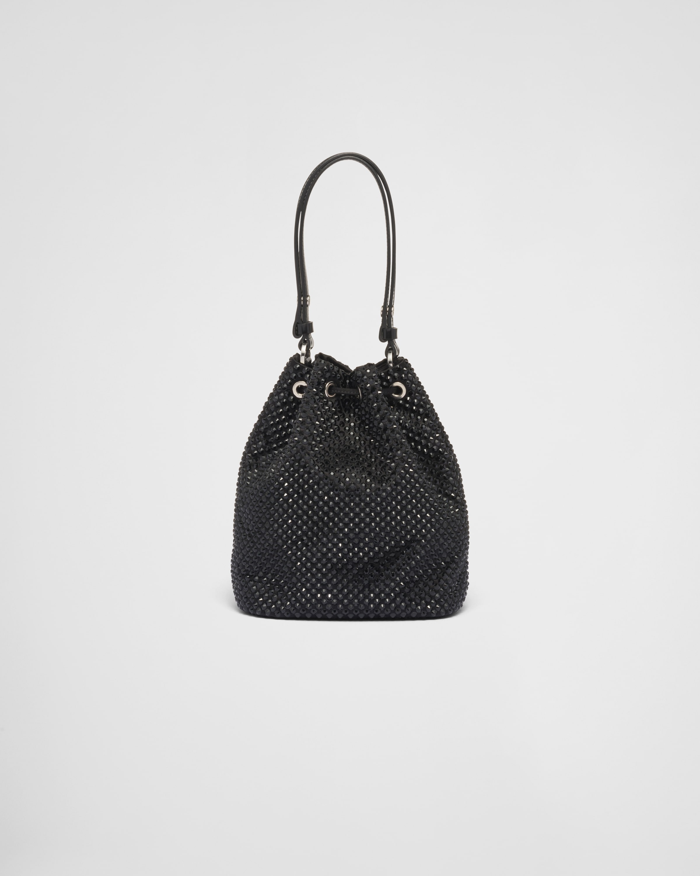 PRADA Satin mini-bag with crystals 1BE067_2AWL_F0002_V_OOO