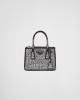 PRADA Galleria satin mini-bag with crystals 1BA906_2AWL_F063R_V_EOY