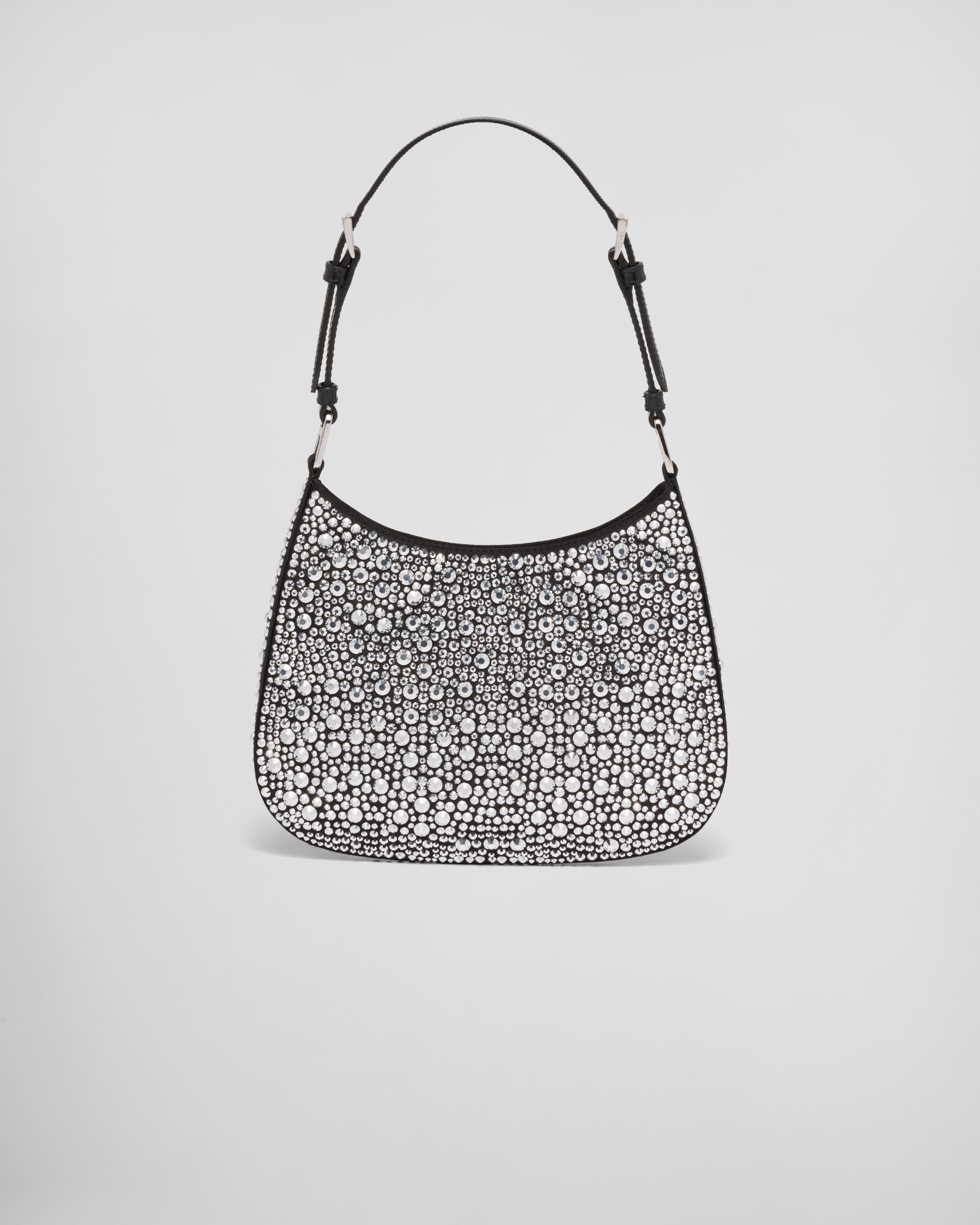 PRADA Cleo satin bag with crystals 1BC169_2AWL_F063R_V_HOO