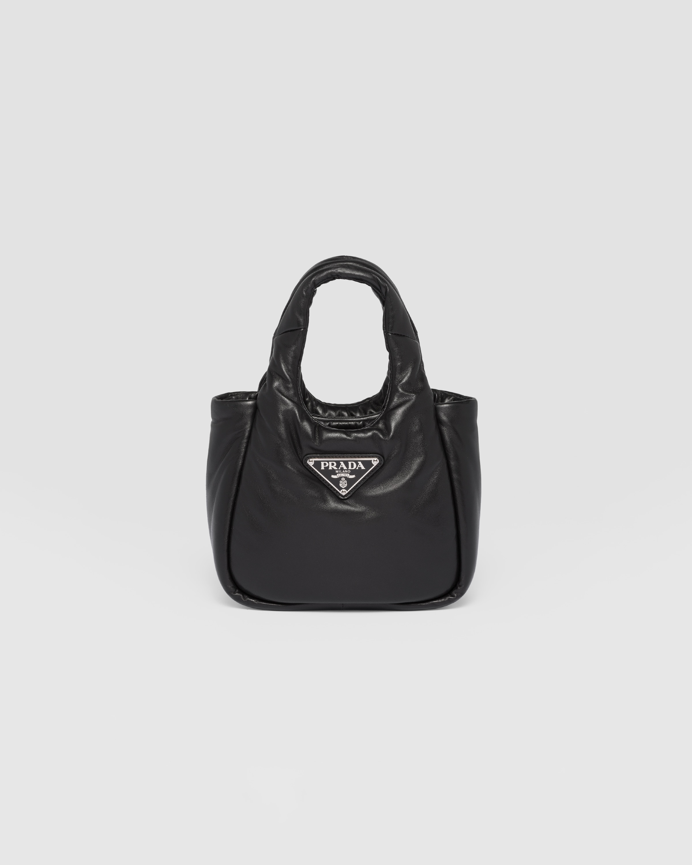 PRADA Small padded Soft nappa-leather bag 1BA359_2DYI_F0002_V_OVO