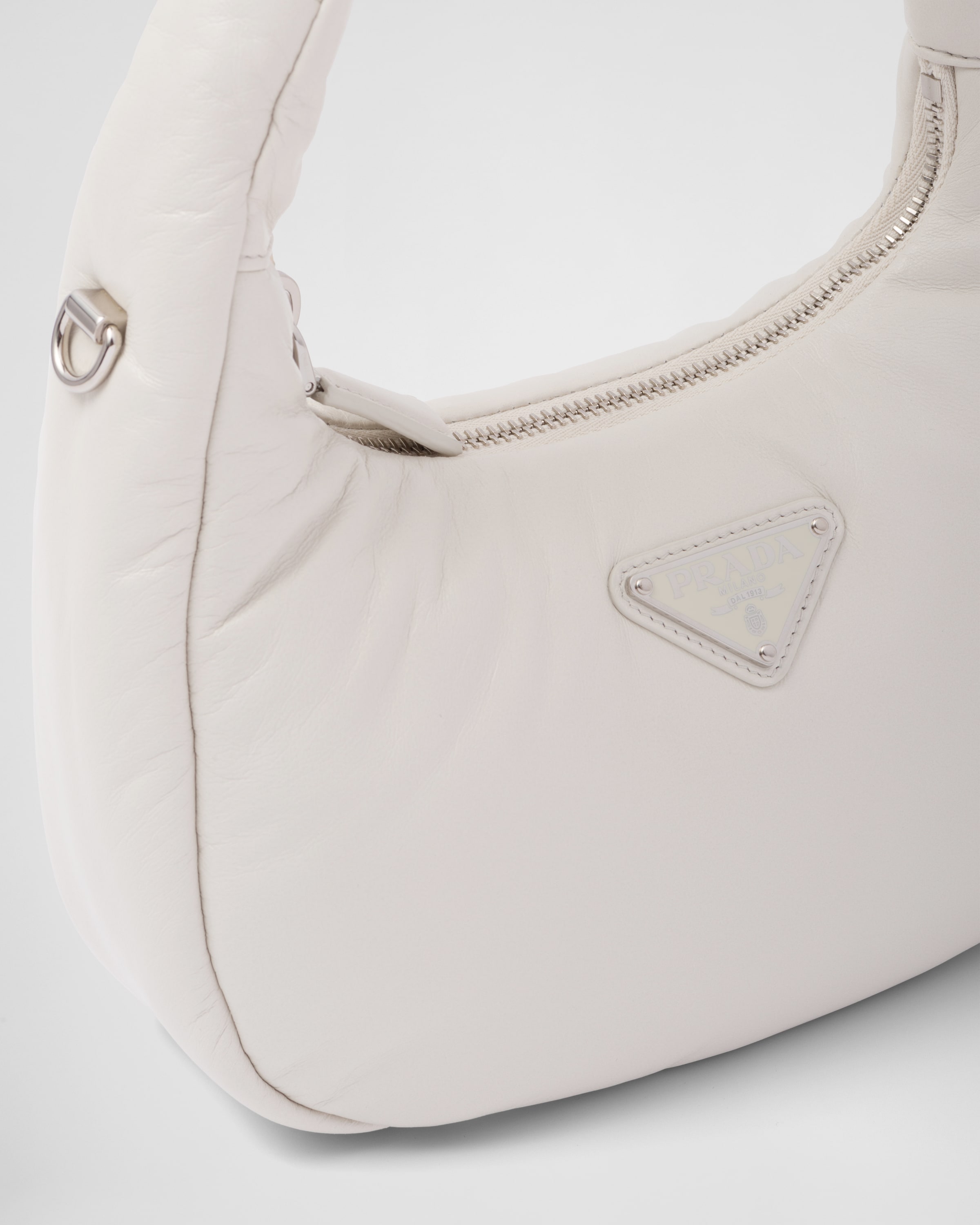 PRADA Soft padded nappa leather mini-bag 1BA384_2DYI_F0009_V_OVM