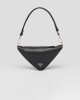 PRADA Triangle leather mini-bag 1BC543_2BYA_F0002_V_YRO