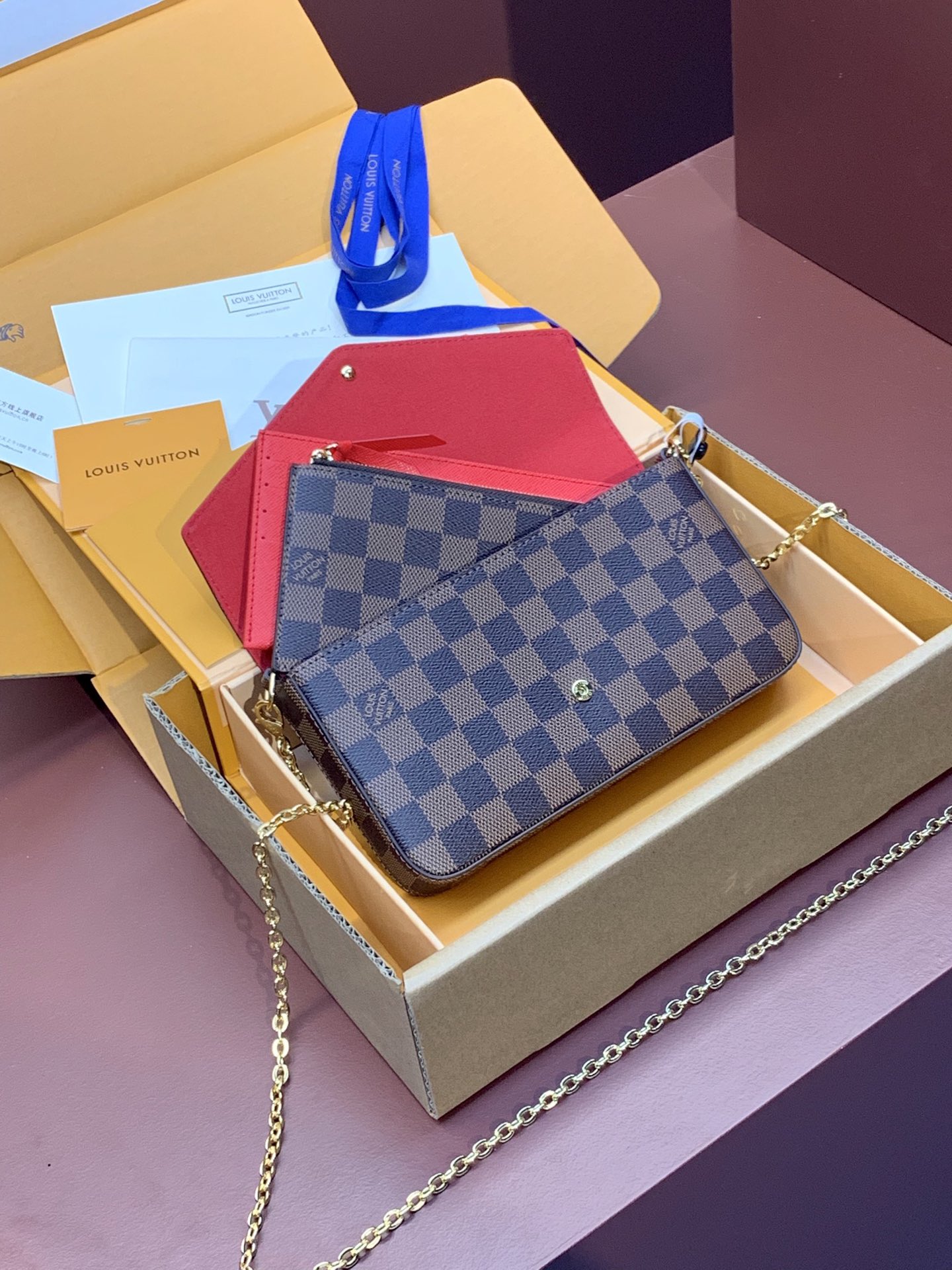 Louis Vuitton N40492 Félicie Pochette