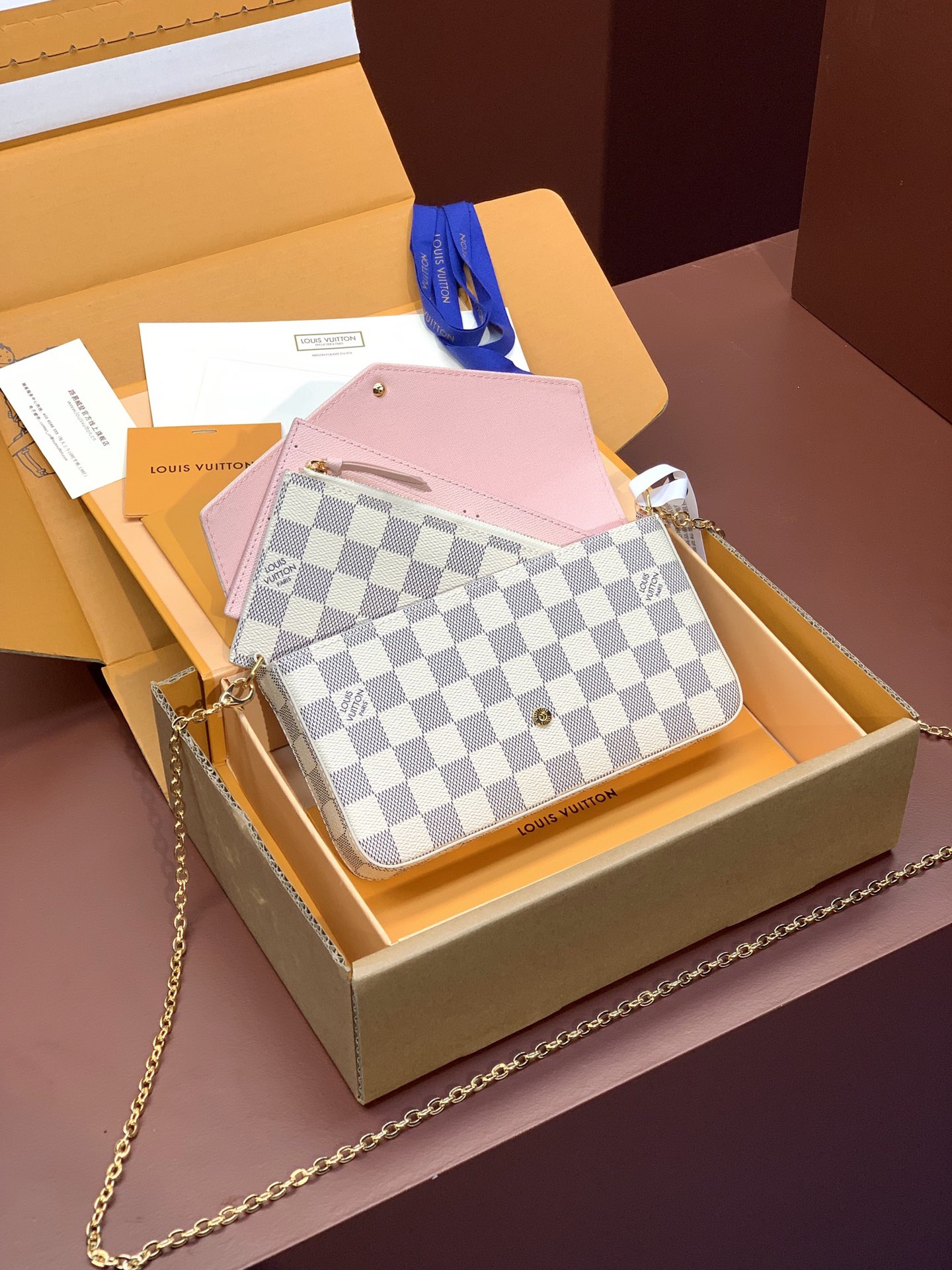 Louis Vuitton N40491 Félicie Pochette (2)