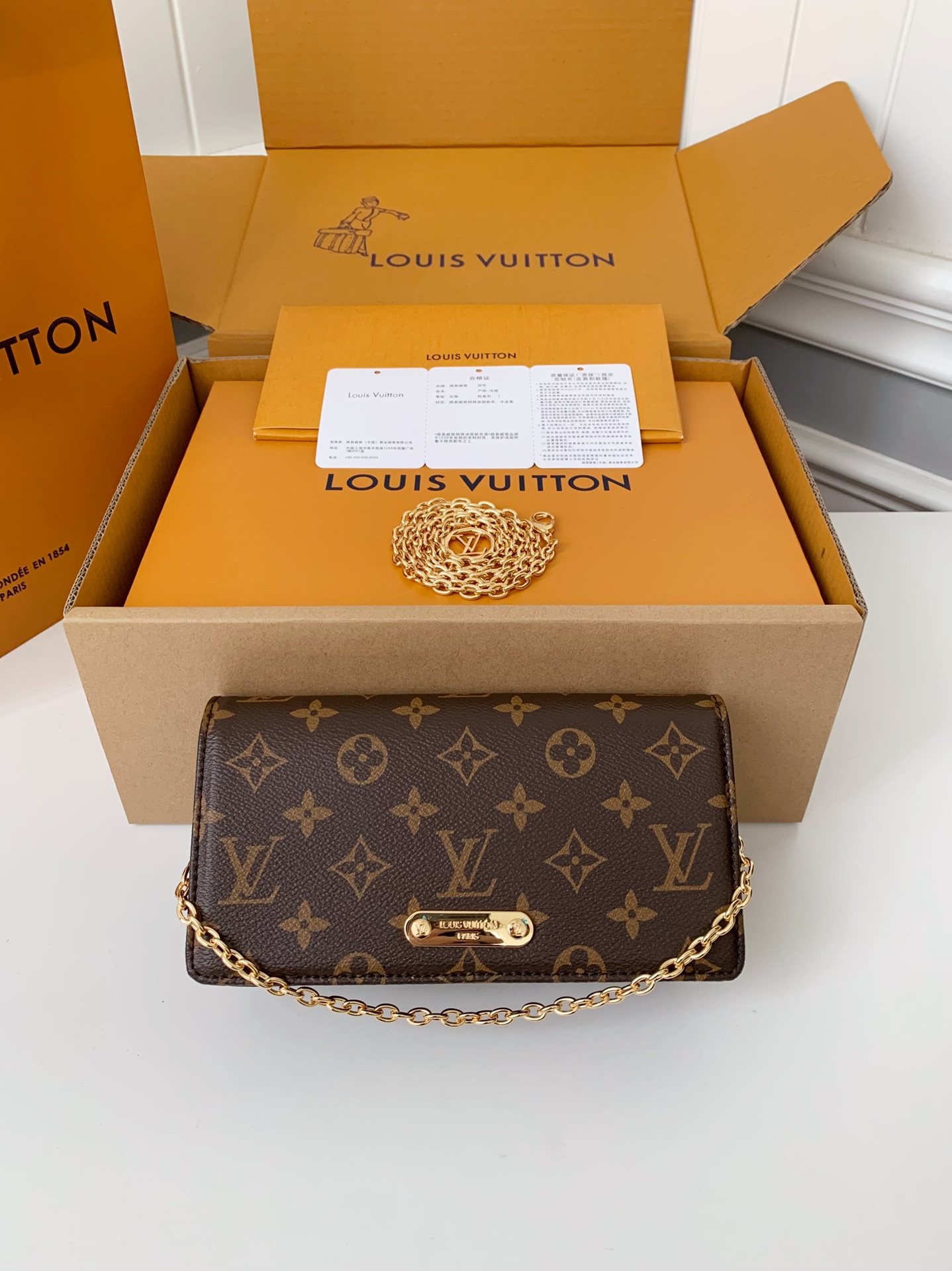 Louis Vuitton M82509 Wallet On Chain Lily