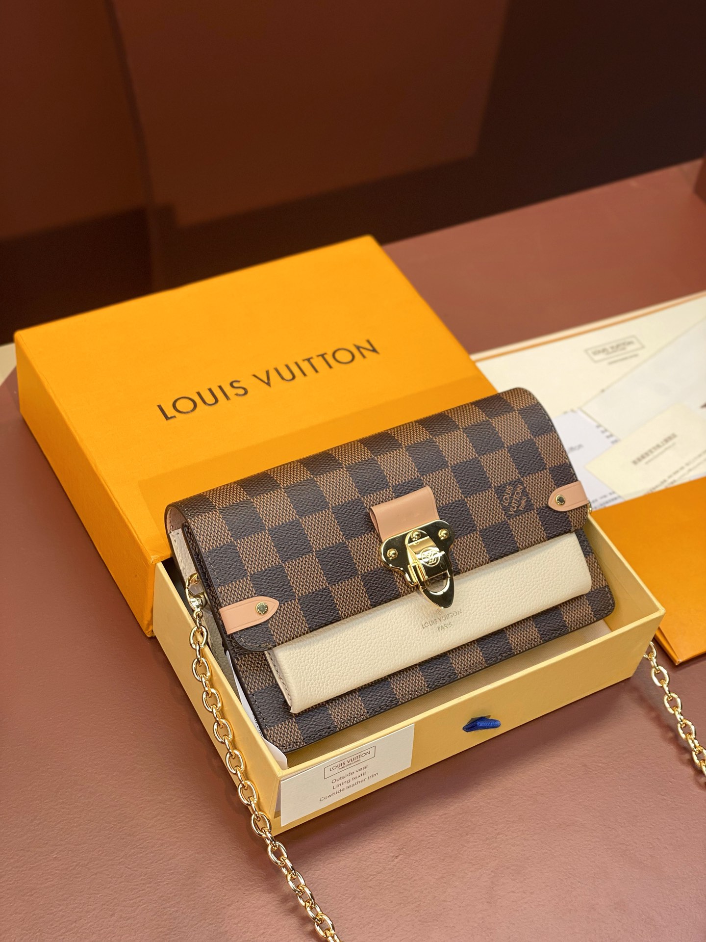 Louis Vuitton N60237 Vavin Chain Wallet