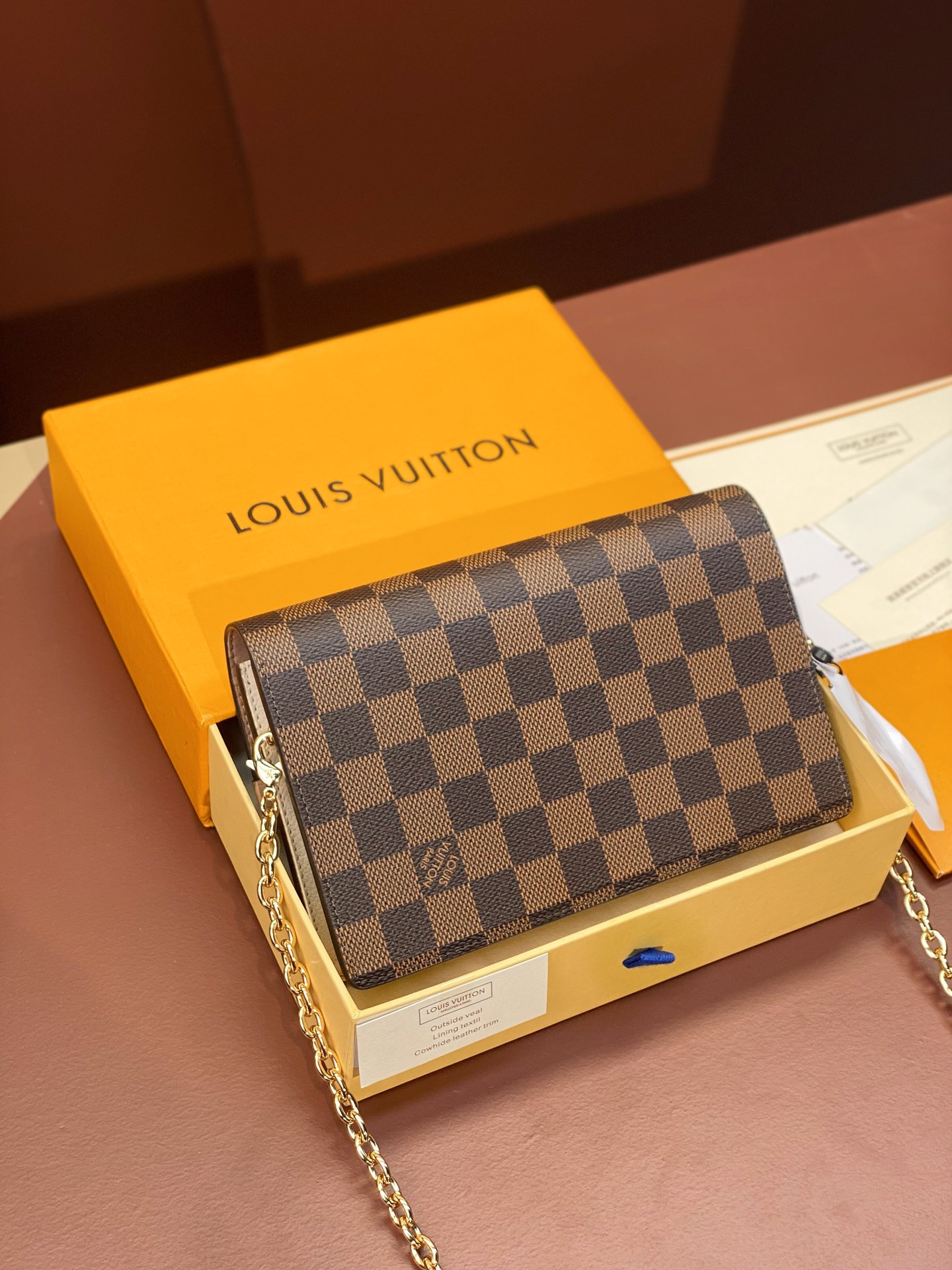 Louis Vuitton N60237 Vavin Chain Wallet