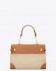 YSL manhattan top handle in canvas and leather bags 788283FAC7T9856