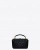 YSL college mini chain bag in shiny crackled leather bags 779430DZH071000