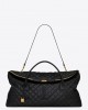 YSL es giant travel bag in quilted leather bags 736009AABK91000