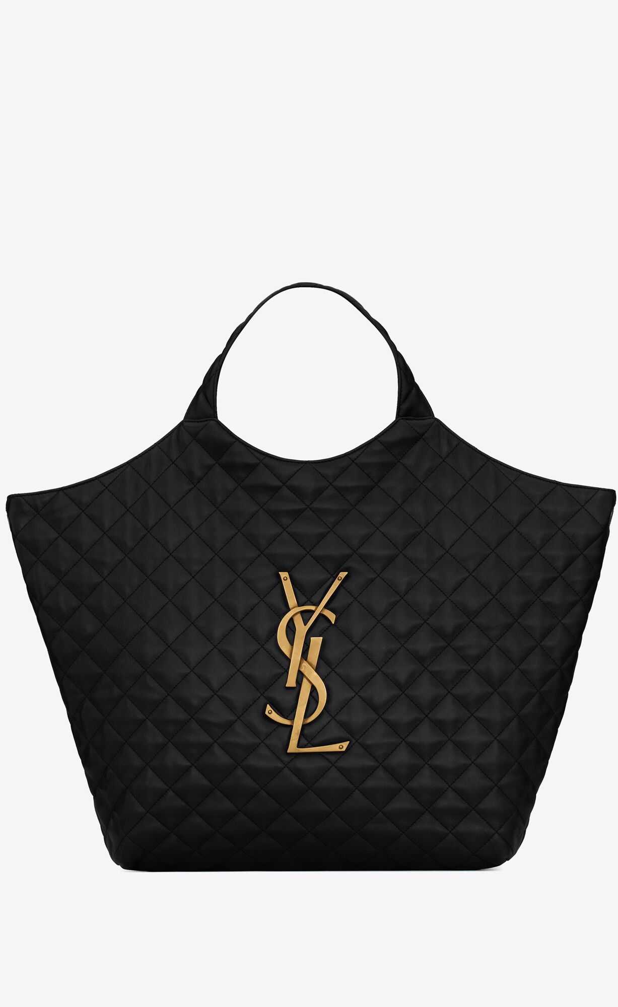 YSL icare maxi shopping bag in quilted lambskin bags 698651AAANG1000