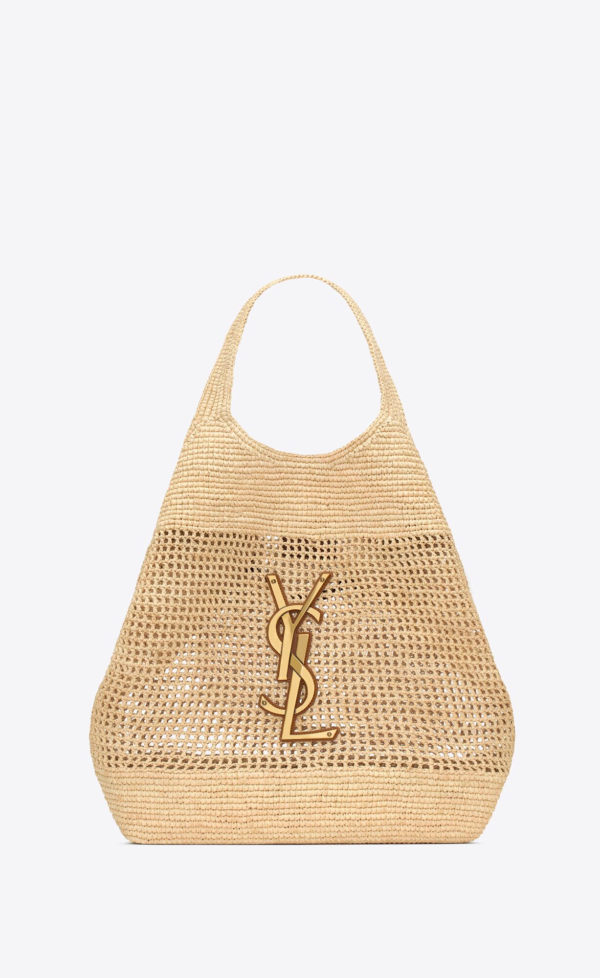 YSL icare in raffia bags 772191GAAEK2063