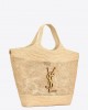 YSL icare in raffia bags 772191GAAEK2063