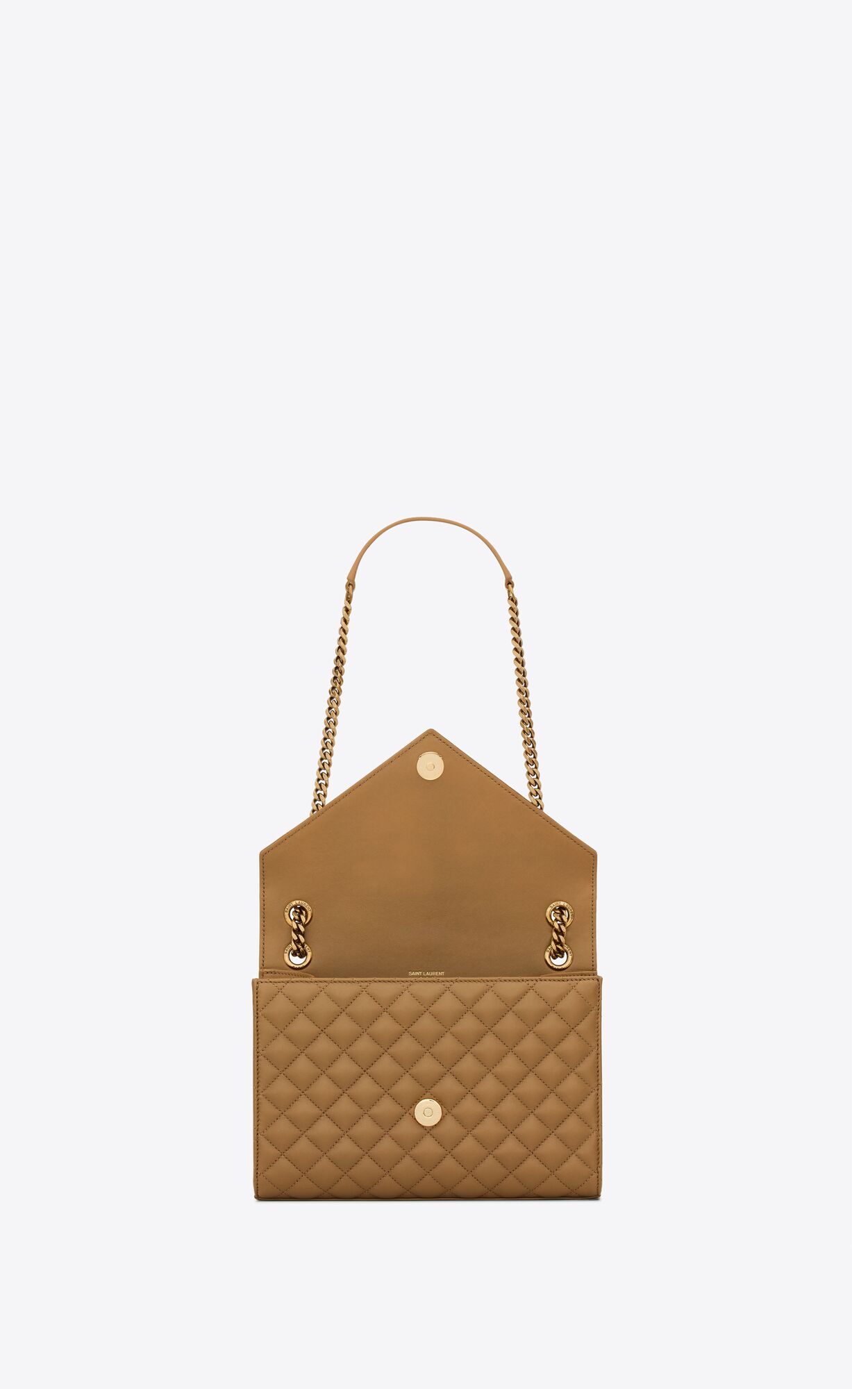 YSL envelope medium in matelassé lambskin bags 600185AACT72760