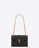 YSL envelope medium in matelassé lambskin bags 600185AACT71000