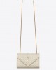 YSL envelope small in quilted grain de poudre embossed leather bags 600195BOW919207