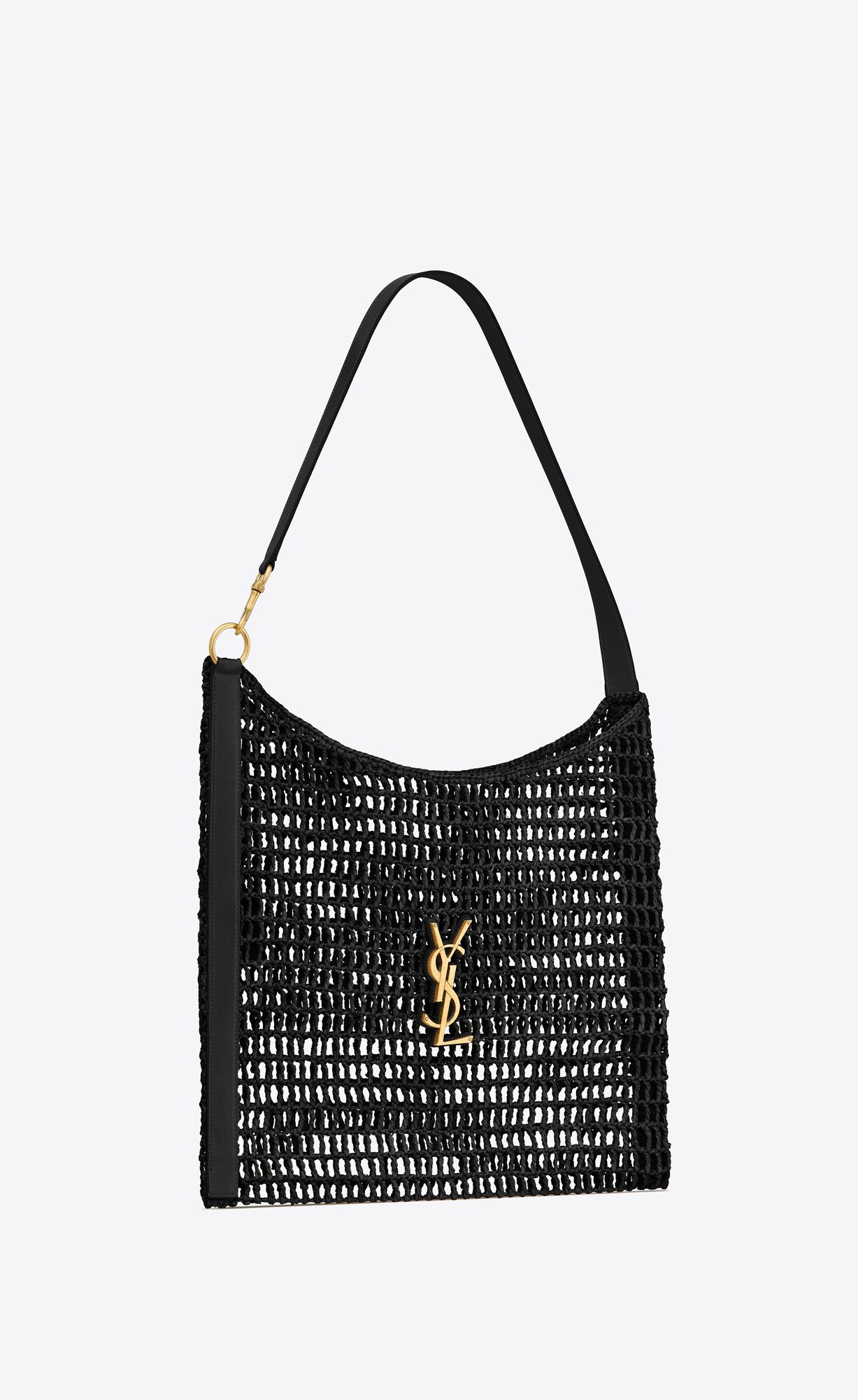 YSL oxalis bag in raffia macramé bags 773984GAAEA1000