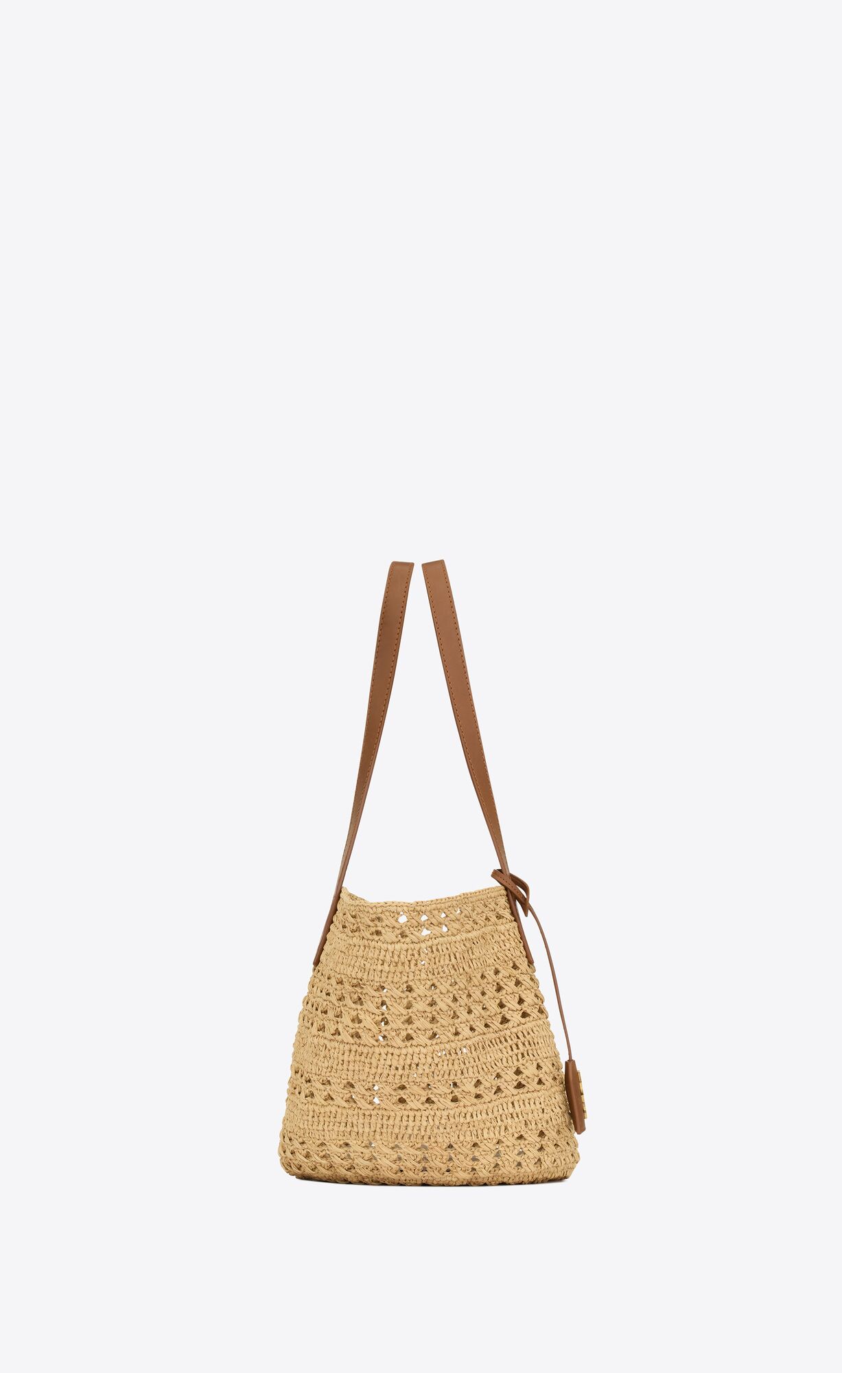 YSL panier small bag in raffia bags 761461GAAAC2080