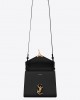 YSL cassandra mini top handle bag in grain de poudre embossed leather bags 623930BOW0W1000