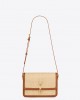 YSL solferino medium satchel in raffia and vegetable-tanned leather bags 634305FAA7D9783