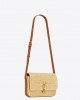 YSL solferino medium in raffia and vegetable-tanned leather bags 751506GAABN2080