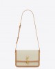 YSL solferino medium in canvas and vegetable-tanned leather bags 634305FABE69066