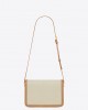 YSL solferino medium in canvas and vegetable-tanned leather bags 634305FABE69066