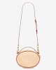 YSL camera bag in raffia and vegetable-tanned leather bags 744579FABZ39998