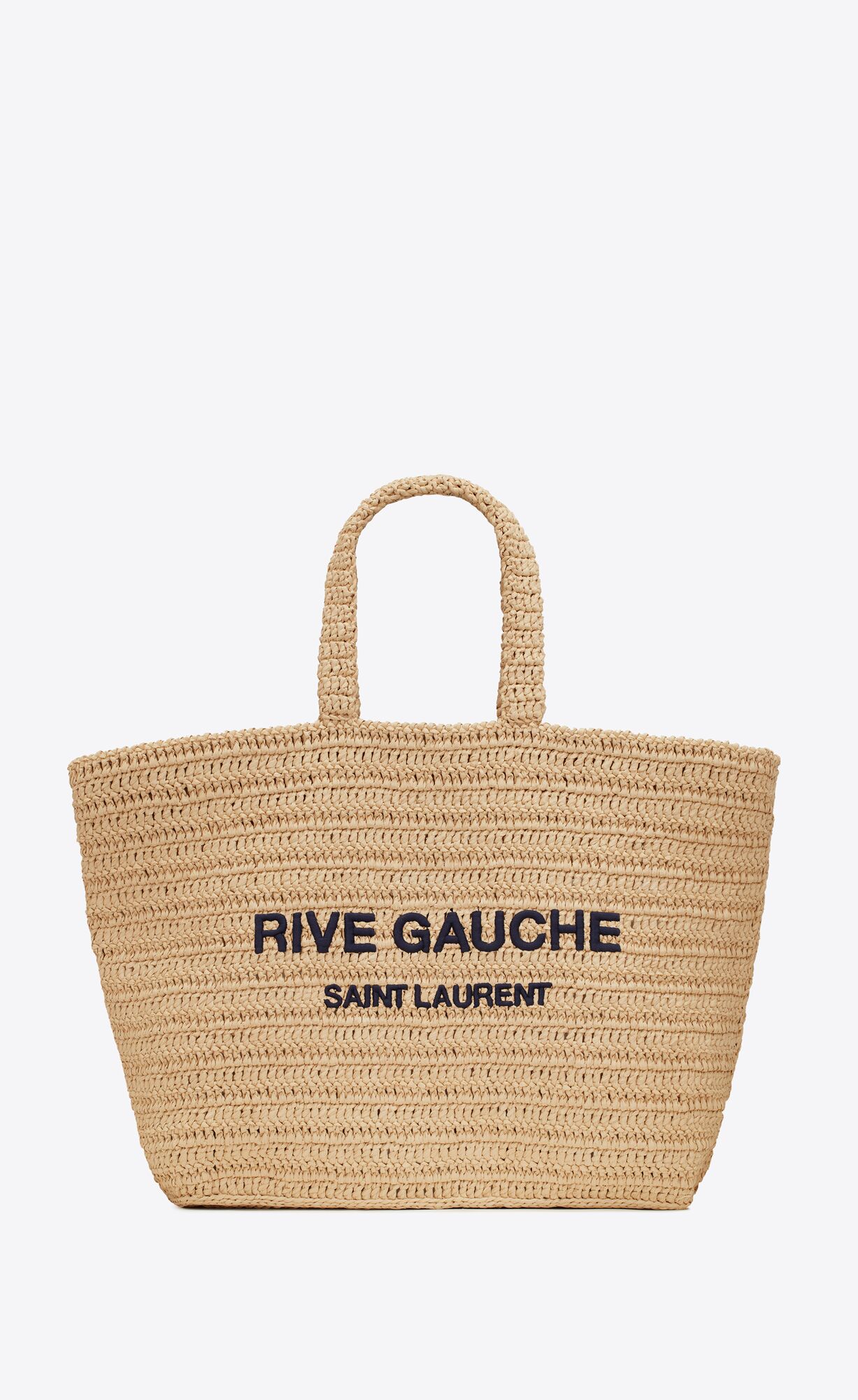 YSL rive gauche tote in raffia bags 688864GAAA12086