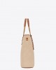 YSL laurent in canvas and vegetable-tanned leather bags 781302FAC7T9856