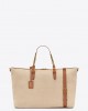 YSL laurent in canvas and vegetable-tanned leather bags 773705FAC7T9856